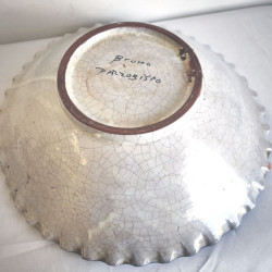 PLATO FUENTE DE CERAMICA DEL PUENTEDEL ARZOBISPO