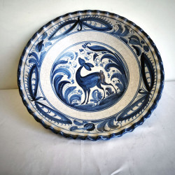 PLATO FUENTE DE CERAMICA DEL PUENTEDEL ARZOBISPO