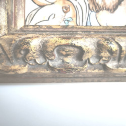 CERAMICA EN MARCADA MOTIVO RELIGIOSO