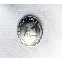 6 MONEDAS DE CINCO PESETAS DE PLATA DE ALFONSO XIII