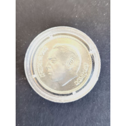 MONEDA DE PLATA DE 200 DIRHAM DE MARRUECOS DEL 1989