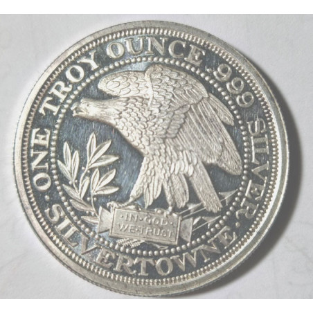 1 DOLAR ONZA DE PLATA DE 1990 DE ESTADOS UNIDOS