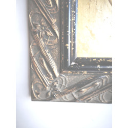 CUADRO BODEGON FRUTAS OVALADO CURVADO