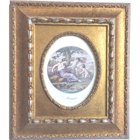 CUADRO DE MOLDURA Y COMPLENTO OVALADO