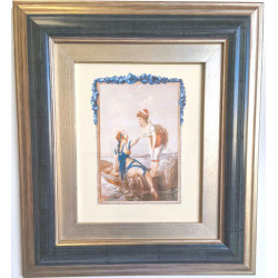 CUADRO LAMINA Y CRISTAL...