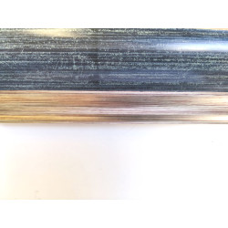 CUADRO LAMINA Y CRISTAL BAÑISTAS EN LA PLAYA