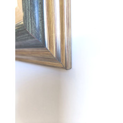 CUADRO LAMINA Y CRISTAL BAÑISTAS EN LA PLAYA