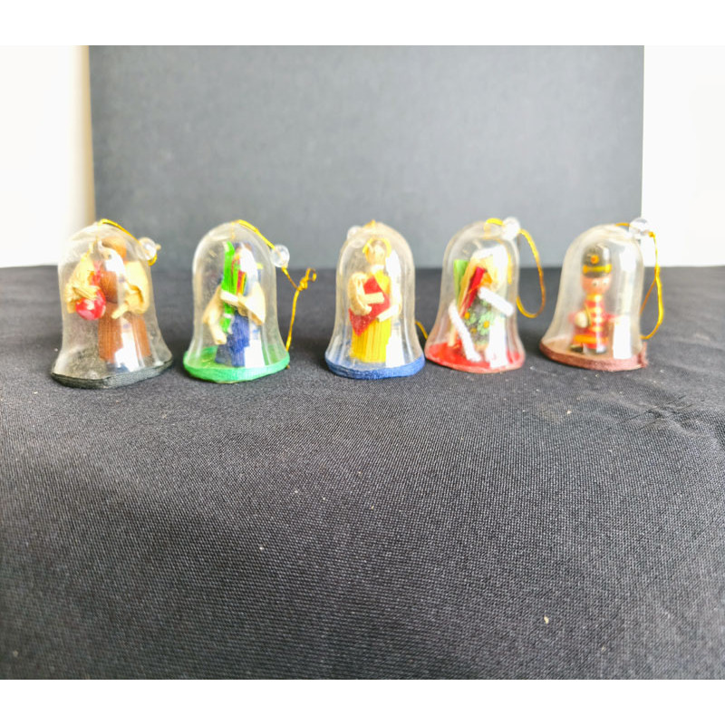 5 MUÑECOS CON HORNACINA PEQUEÑOS