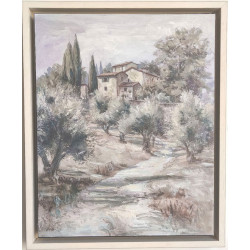 PAREJA DE CUADROS RETOCADOS PAISAJE