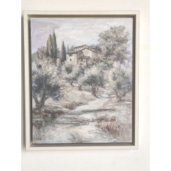 PAREJA DE CUADROS RETOCADOS PAISAJE