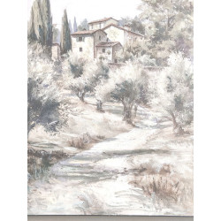 PAREJA DE CUADROS RETOCADOS PAISAJE