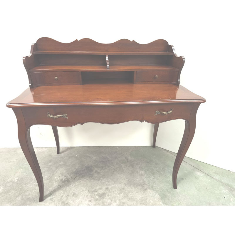 ESCRITORIO DE CEREZO CON CAJONES NUEVO