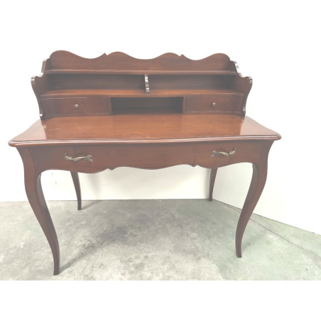 ESCRITORIO DE CEREZO CON CAJONES NUEVO