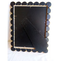 PORTAFOTOGRAFIAS BOLAS MARRON PEQUEÑAS